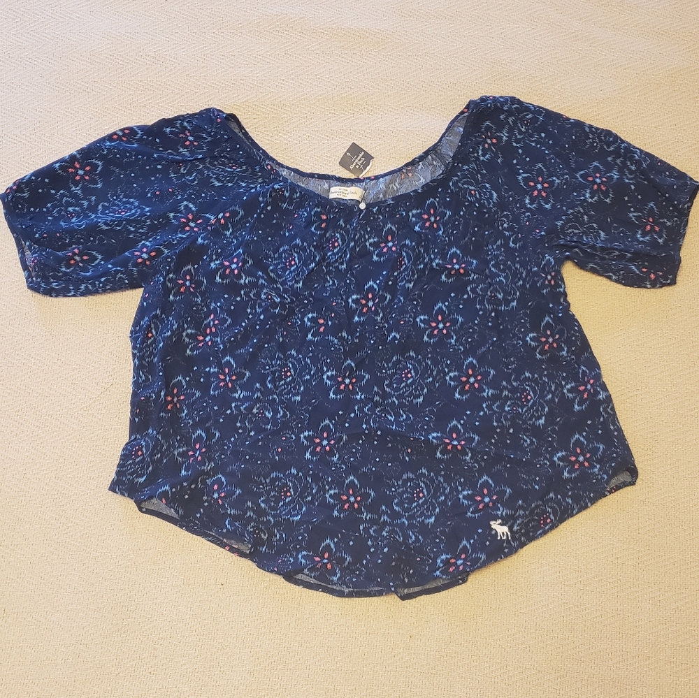 Abercrombie & Fitch Blue Top